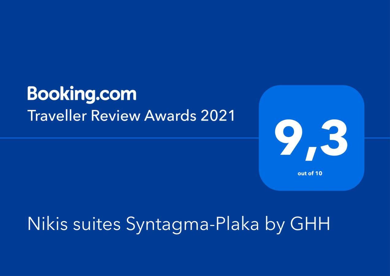 Nikis Suites Syntagma-Plaka By Ghh Atény Exteriér fotografie